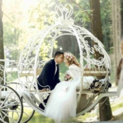 Eine märchenhafte Hochzeitskutsche