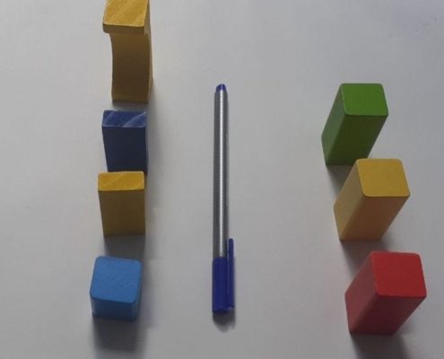 Systemische Selbst-Integration - Aufstellung mit Bauklötzen